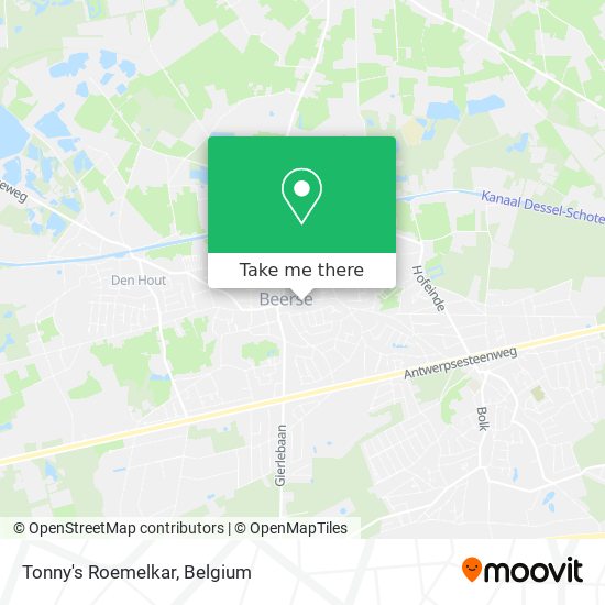 Tonny's Roemelkar map
