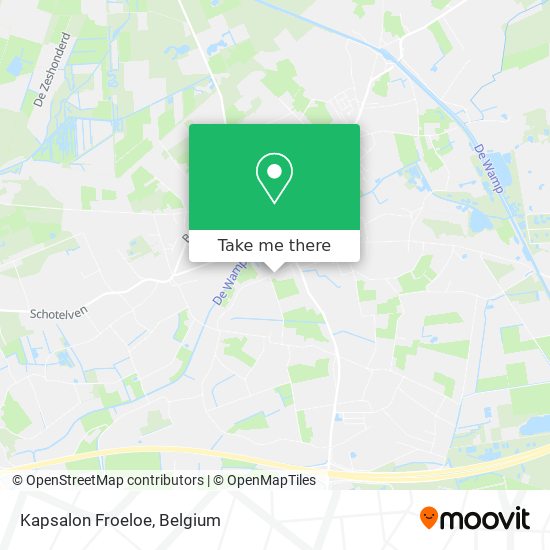 Kapsalon Froeloe map