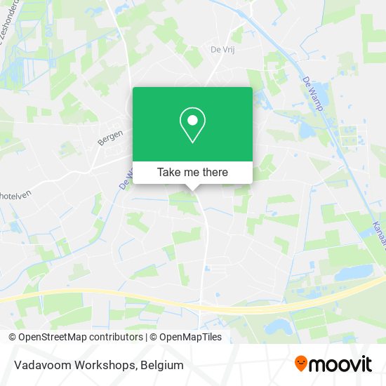 Vadavoom Workshops map