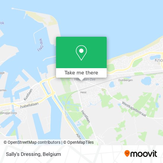 Sally's Dressing map