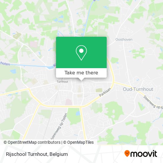 Rijschool Turnhout map