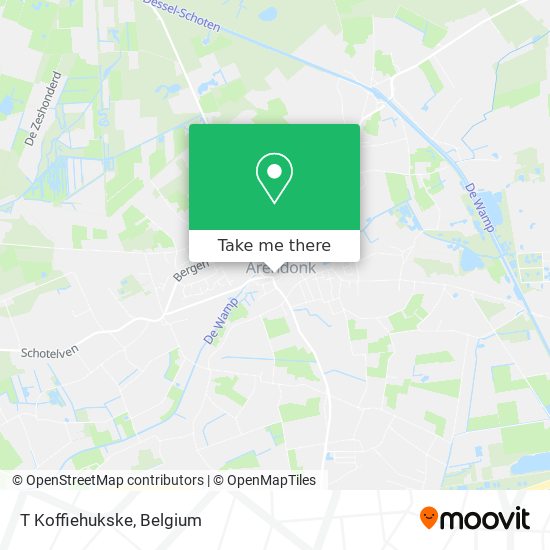 T Koffiehukske map