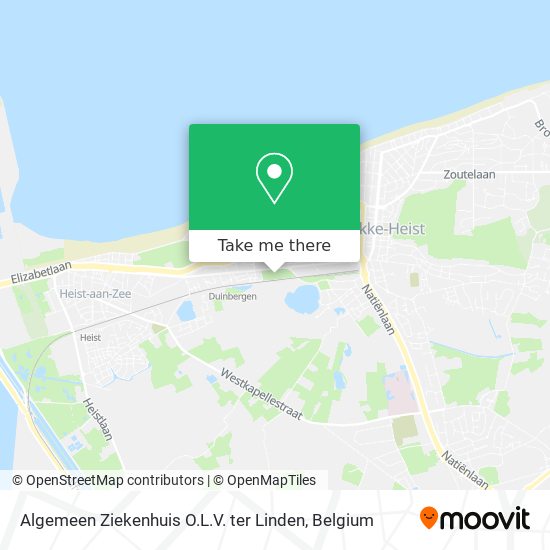 Algemeen Ziekenhuis O.L.V. ter Linden plan