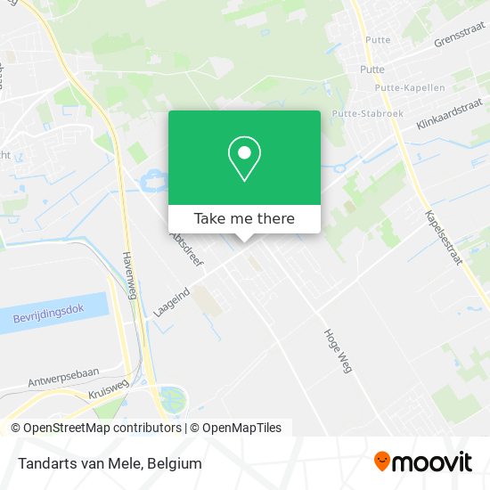 Tandarts van Mele plan