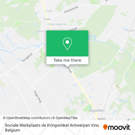 Sociale Werkplaats de Kringwinkel Antwerpen Vzw plan
