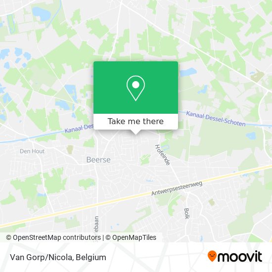 Van Gorp/Nicola map