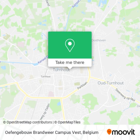 Oefengebouw Brandweer Campus Vest map