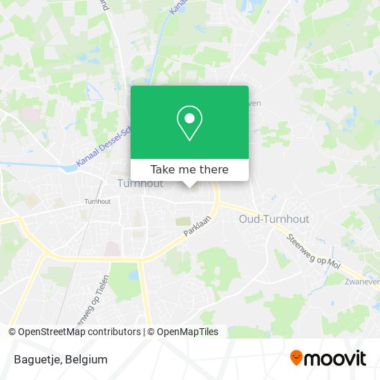 Baguetje map