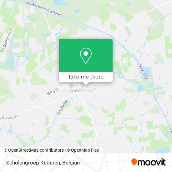 Scholengroep Kempen plan