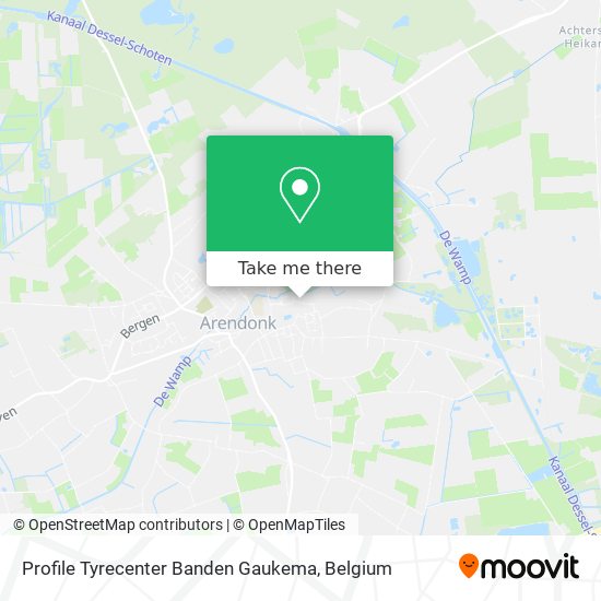 Profile Tyrecenter Banden Gaukema map