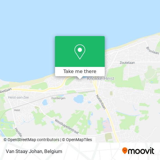 Van Staay Johan map