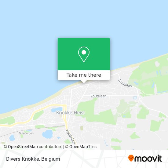 Divers Knokke plan