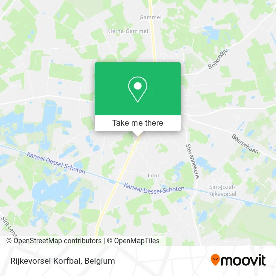Rijkevorsel Korfbal map