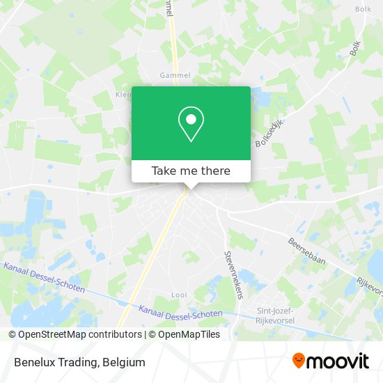 Benelux Trading map