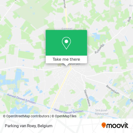 Parking van Roey plan