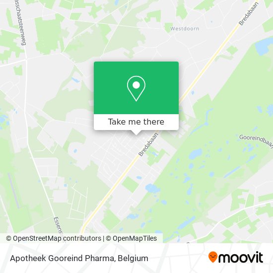 Apotheek Gooreind Pharma map