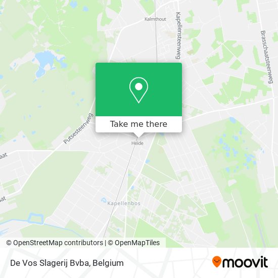 De Vos Slagerij Bvba map