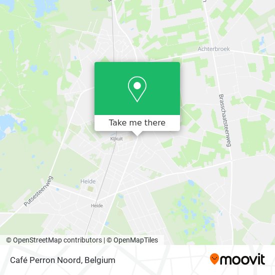 Café Perron Noord map