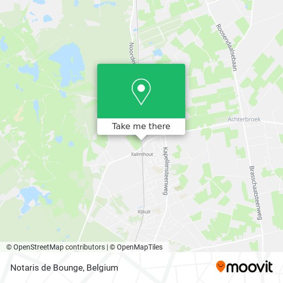 Notaris de Bounge map