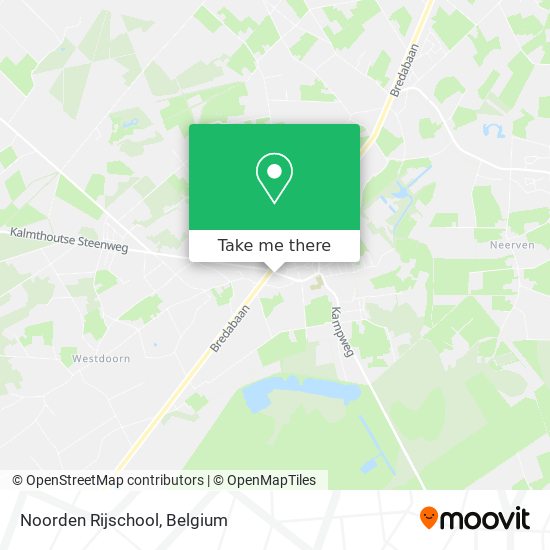 Noorden Rijschool map