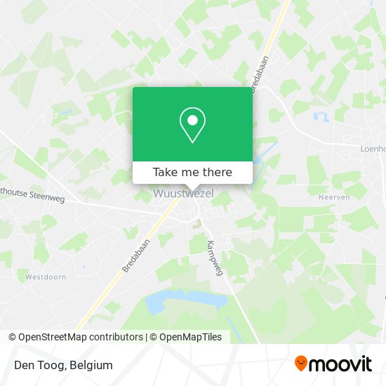 Den Toog map