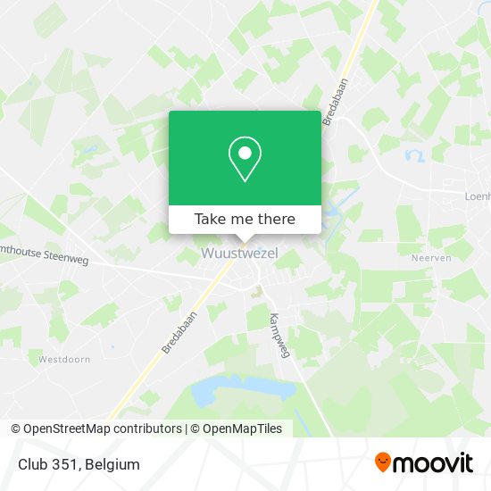 Club 351 map