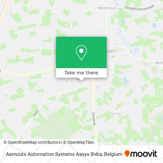 Aernouts Automation Systems Aasys Bvba map
