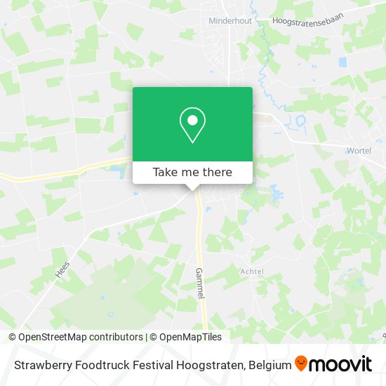 Strawberry Foodtruck Festival Hoogstraten plan