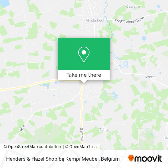 Henders & Hazel Shop bij Kempi Meubel plan