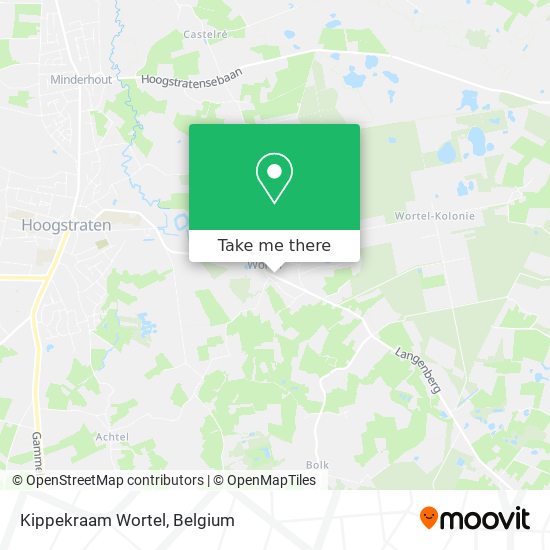 Kippekraam Wortel plan