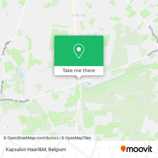 Kapsalon Haarl&M plan