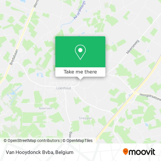 Van Hooydonck Bvba map