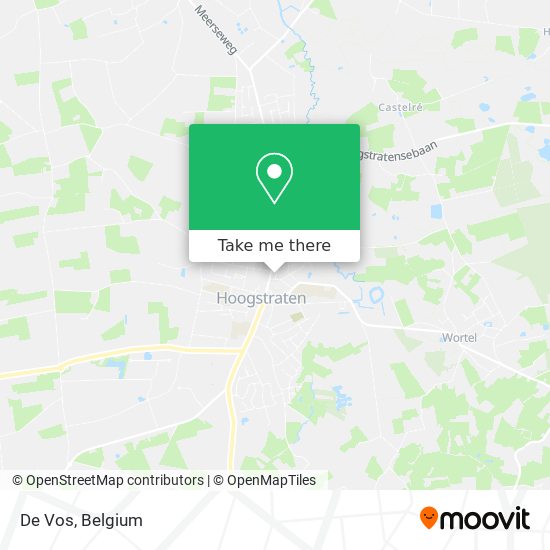 De Vos map