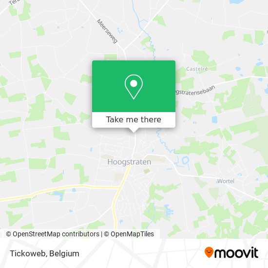 Tickoweb map