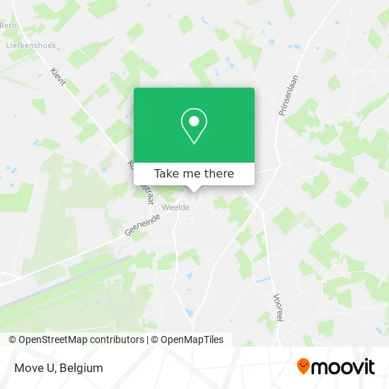 Move U map