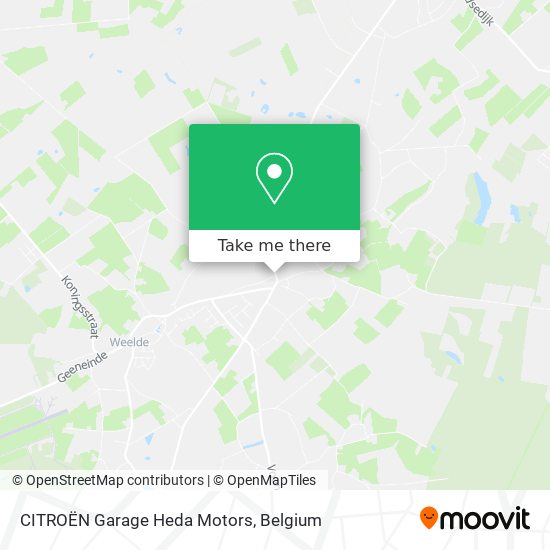 CITROËN Garage Heda Motors map