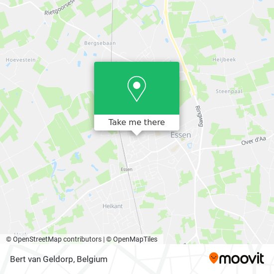 Bert van Geldorp map