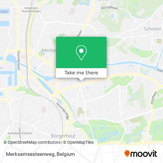 Merksemsesteenweg plan