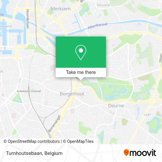 Turnhoutsebaan map