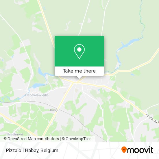 Pizzaïoli Habay map