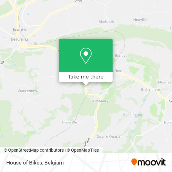 House of Bikes map