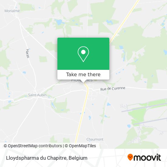 Lloydspharma du Chapitre map