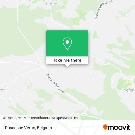 Dussenne Veron map