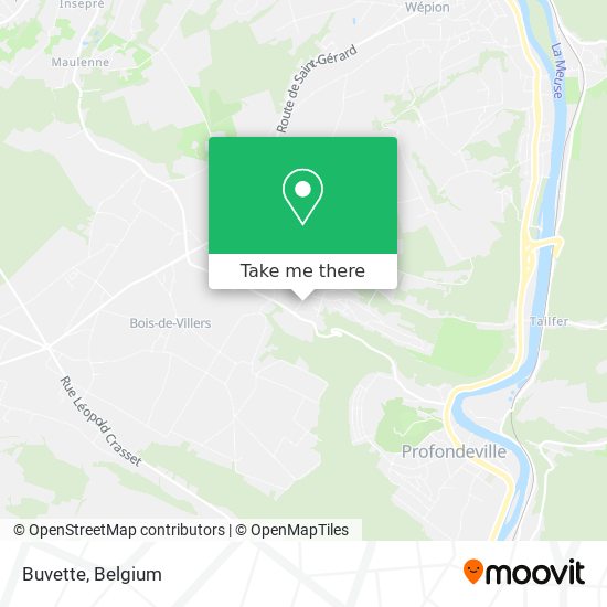 Buvette map