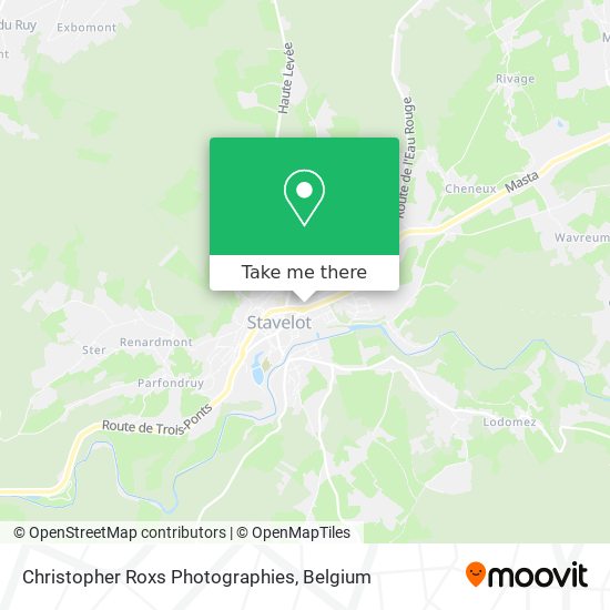 Christopher Roxs Photographies map