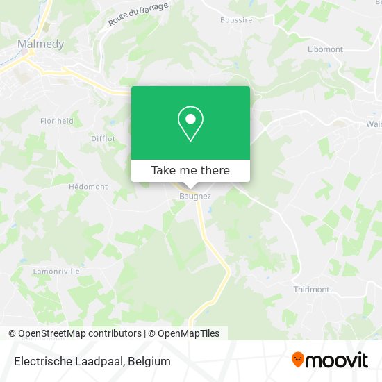 Electrische Laadpaal map