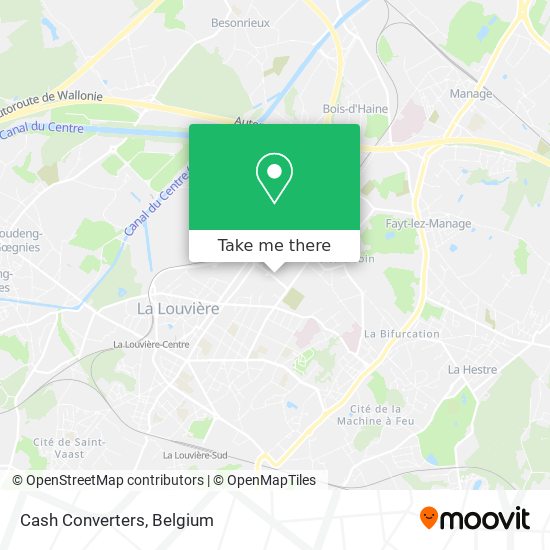 Cash Converters map