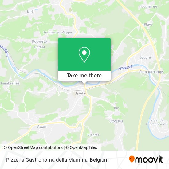 Pizzeria Gastronoma della Mamma map