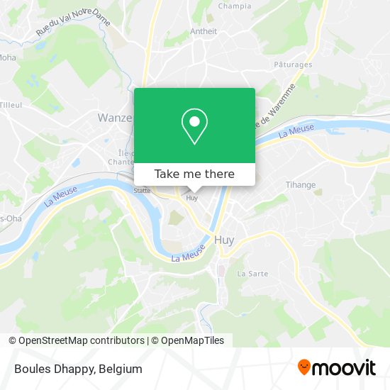 Boules Dhappy map