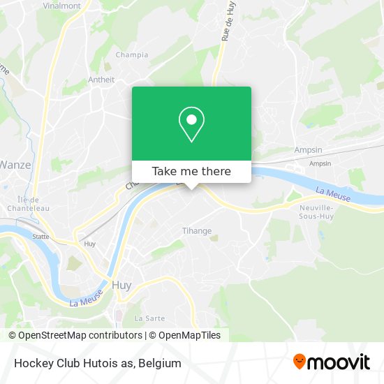 Hockey Club Hutois as map